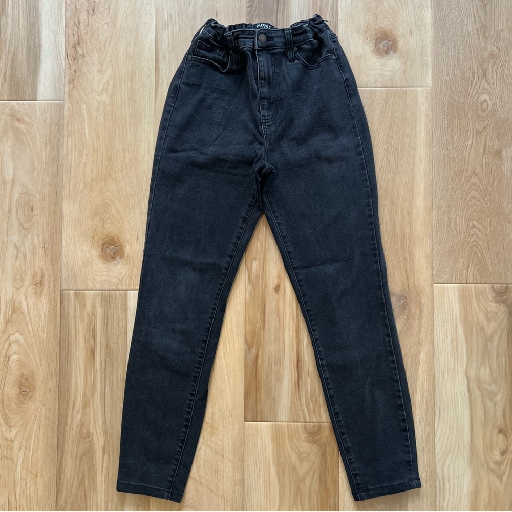 Buffalo David Bitton Black Mollie Jeans High-Rise Stretch Skinny Jeans Size 4/27